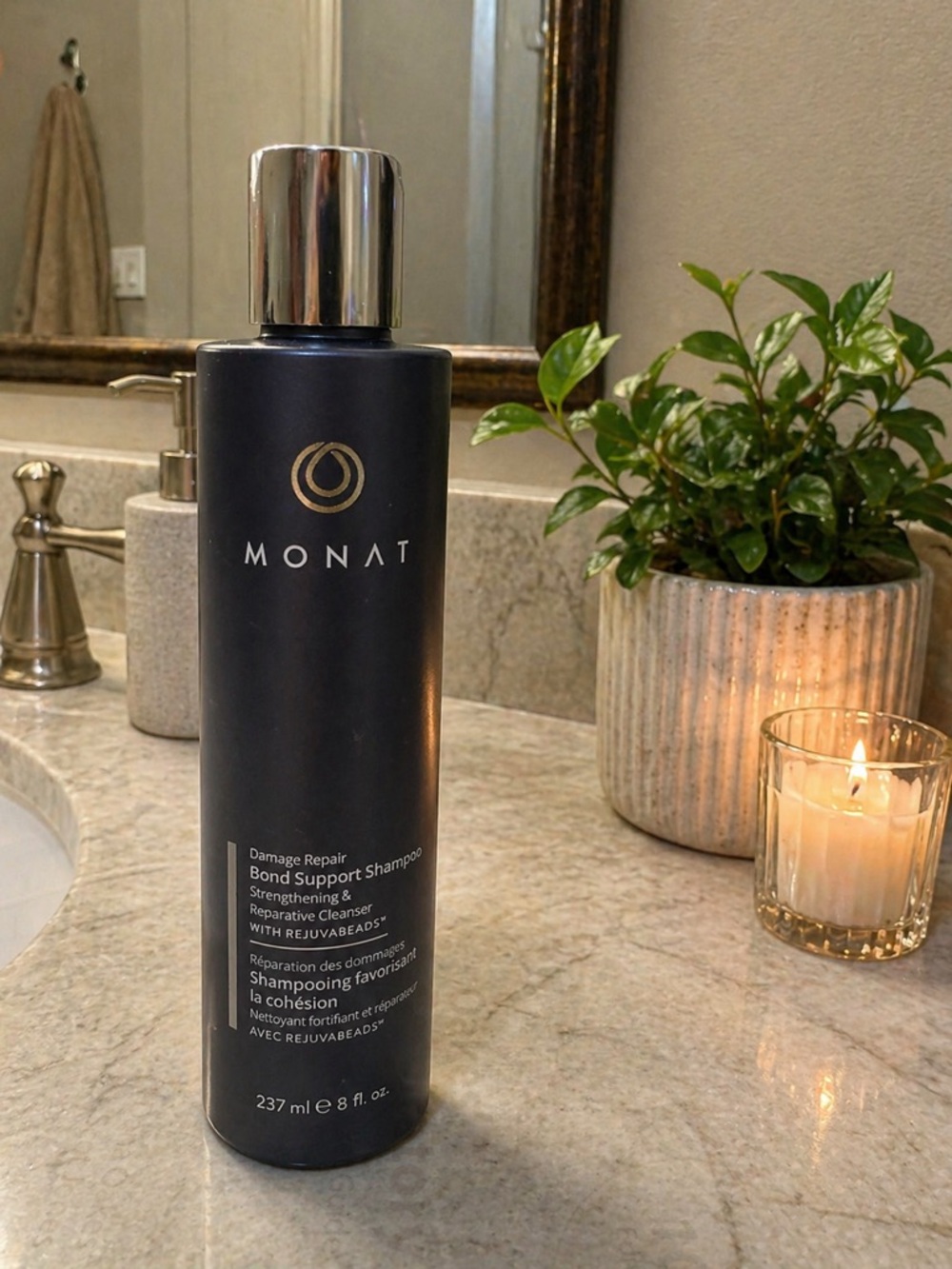 MONAT Damage Repair Bond Support Shampoo - Black